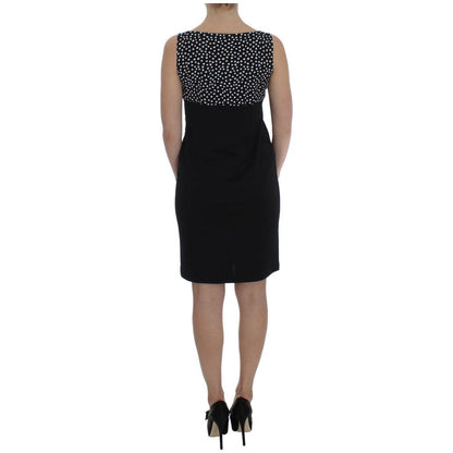 BENCIVENGA Black Stretch Sheath Dress & Sweater Set