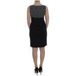 BENCIVENGA Black Stretch Sheath Dress & Sweater Set SIG30869-4