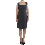 BENCIVENGA Gray Stretch Suit Sheath Dress & Blazer Set