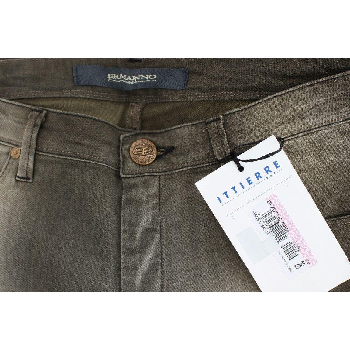 بنطلون جينز أنيق باللون الرمادي من Ermanno Scervino