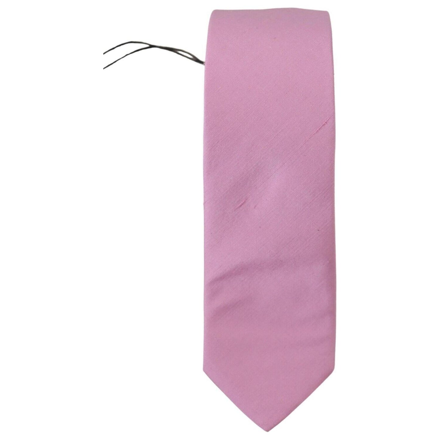 Daniele Alessandrini Pink Classic Men Necktie Accessory Silk Tie