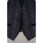 Dolce & Gabbana Multicolor Polyester Waistcoat Dress Formal Vest