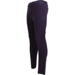 BENCIVENGA Elegant Purple Cotton Trousers BENCIVENGA Dark Slate Gray