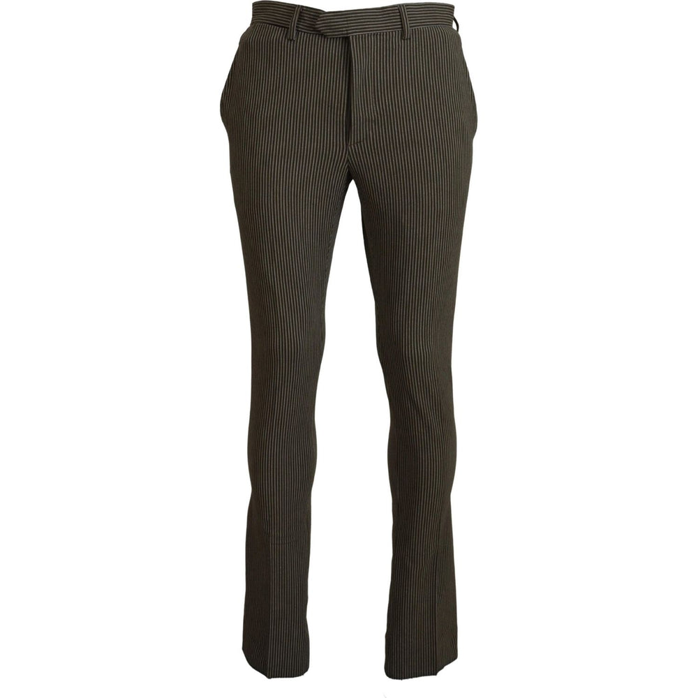 BENCIVENGA Multicolor Striped Pure Cotton Men Pants PAN71618 - 46