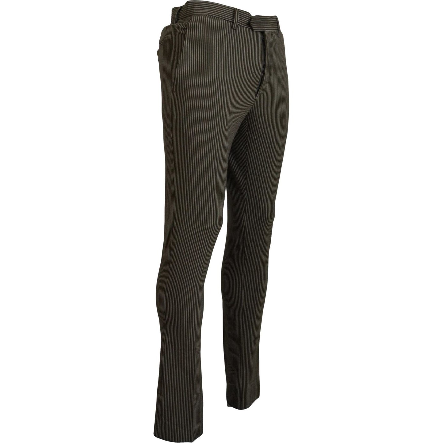 BENCIVENGA Multicolor Striped Pure Cotton Men Pants PAN71618 - 46