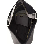 Pompei Donatella Gray Leather Women Shoulder Bag WOMAN SHOULDER BAGS