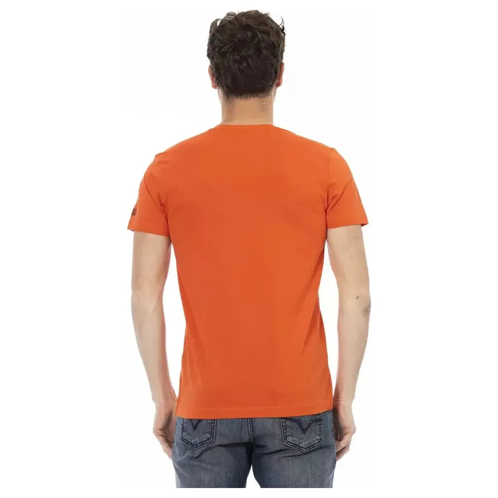 Trussardi Action Red Cotton T-Shirt