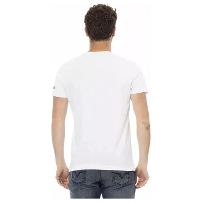 Trussardi Action White Cotton Men's T-Shirt