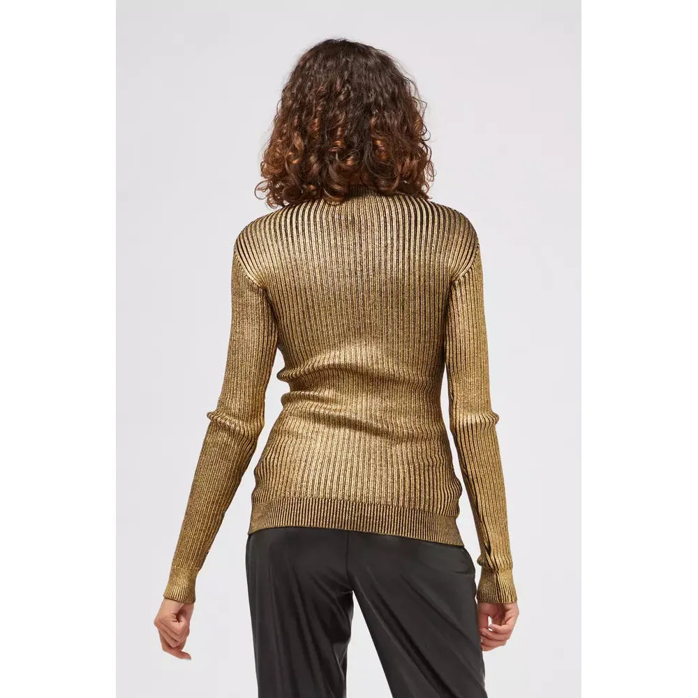 Custo Barcelona Gold Wool Sweater
