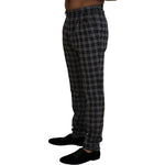 BENCIVENGA Gray Checkered Slim Fit Men Pants PAN74049 - 46