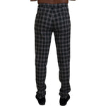 BENCIVENGA Gray Checkered Slim Fit Men Pants PAN74049 - 46
