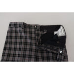 BENCIVENGA Gray Checkered Slim Fit Men Pants PAN74049 - 46