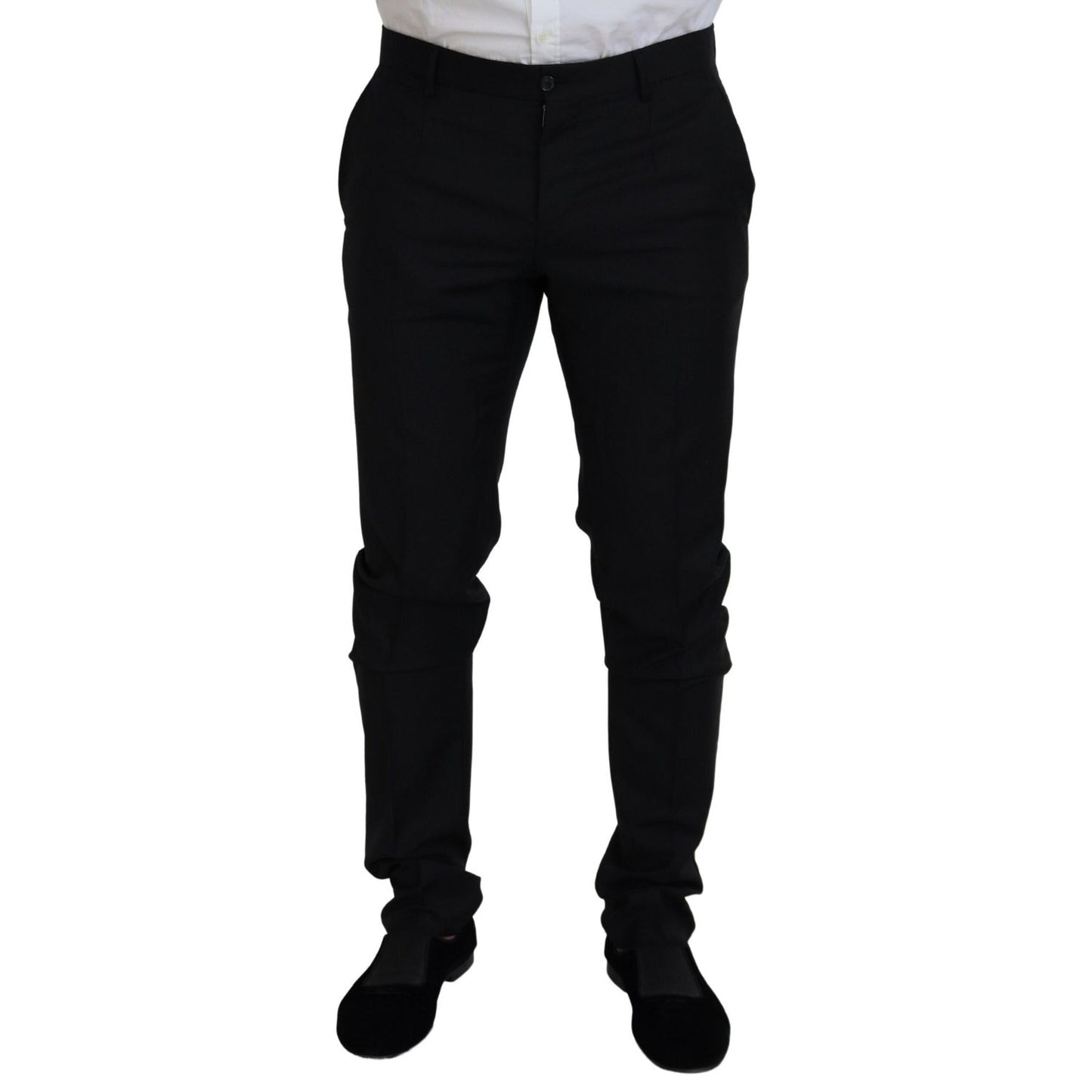 Dolce & Gabbana Black Single Breasted 2 Piece MARTINI Suit