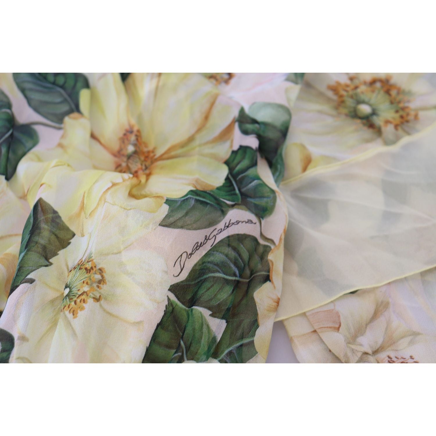 优雅丝绸花卉长裙