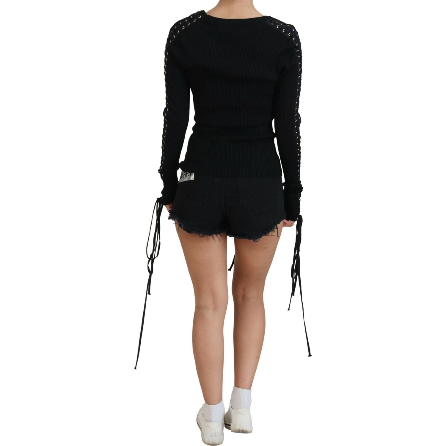 سترة دولتشي آند غابانا الأنيقة ذات المقاس النحيف باللون الأسود