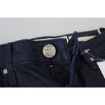 Acht Blue Cotton Low Waist Slim Fit Women Casual Denim Jeans PAN71822- 26