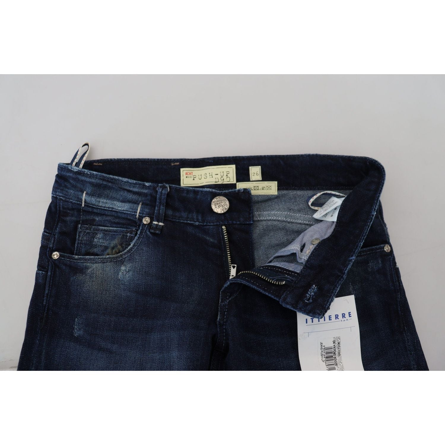 时尚紧身低腰牛仔裤