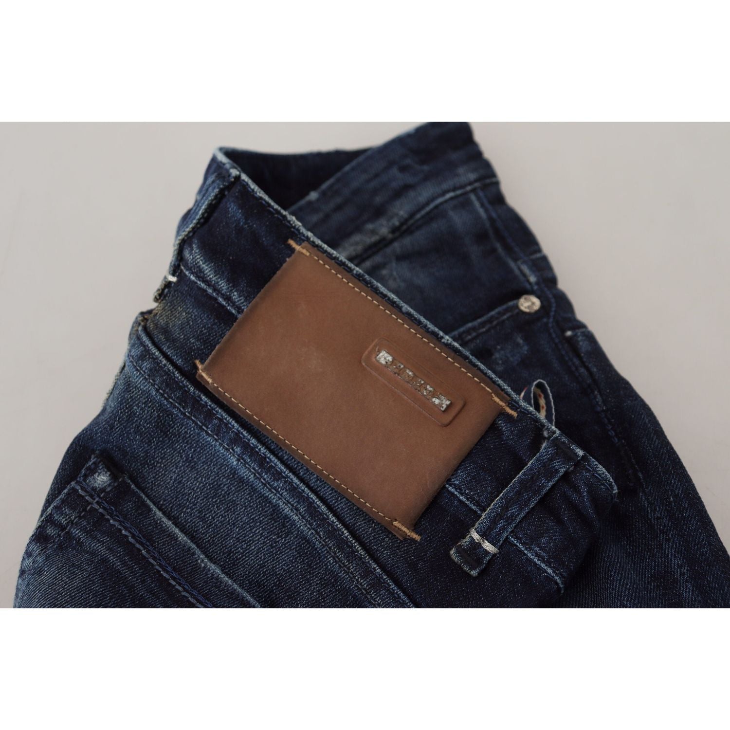 时尚紧身低腰牛仔裤