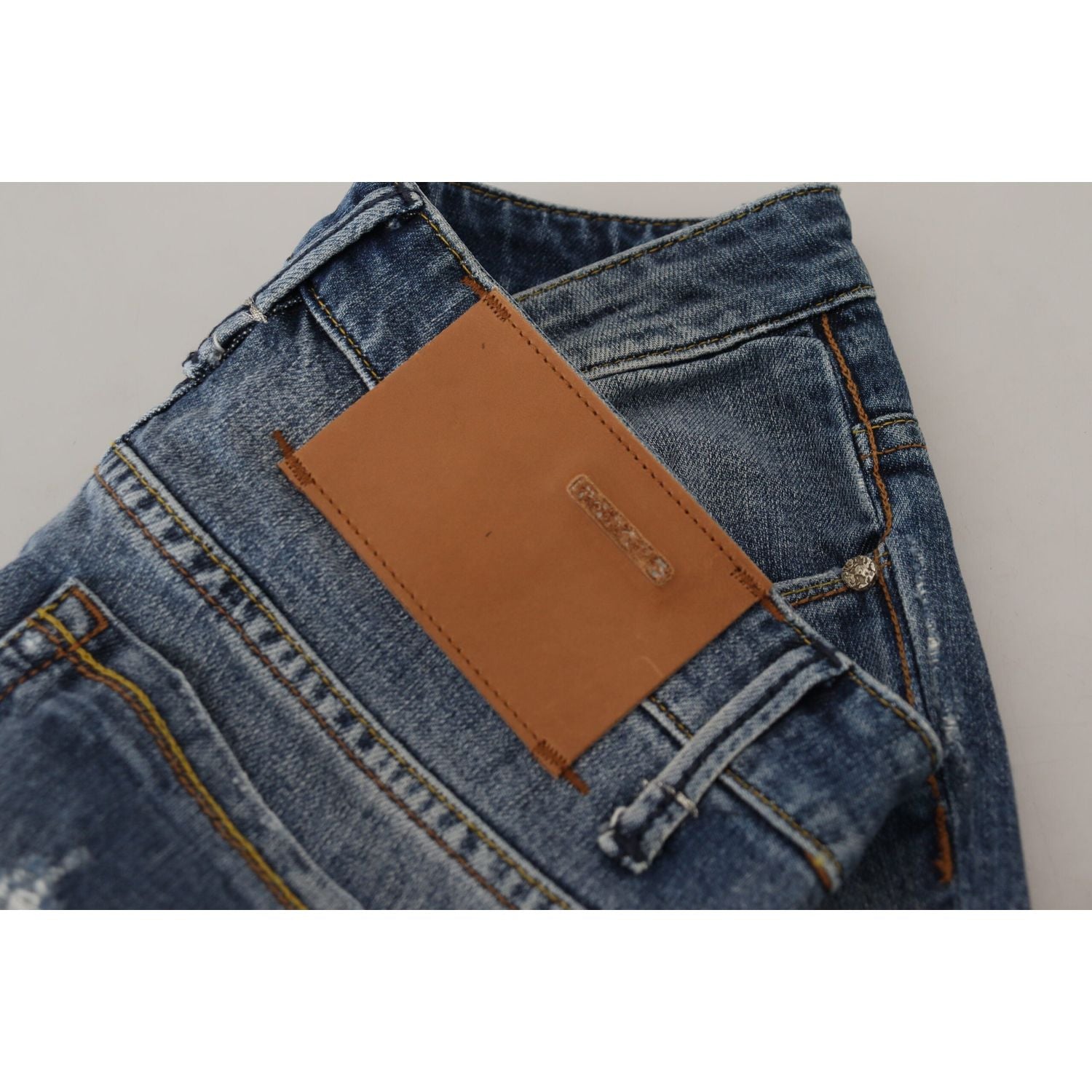 时尚紧身低腰牛仔裤