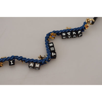 Dolce & Gabbana Multicolor Embellished Bag Shoulder Strap