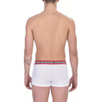 Bikkembergs White Cotton Men Underwear Twin Pack BI-22387-L