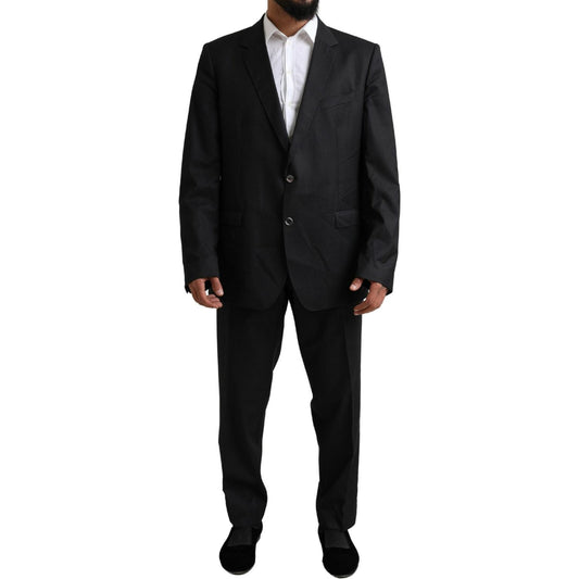 Dolce & Gabbana Black MARTINI Single Breasted 2 Piece Suit KOS2117-58