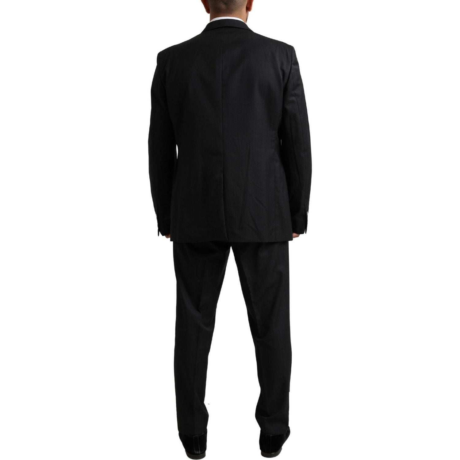 بدلة مارتيني أنيقة من الصوف الأسود من دولتشي آند غابانا