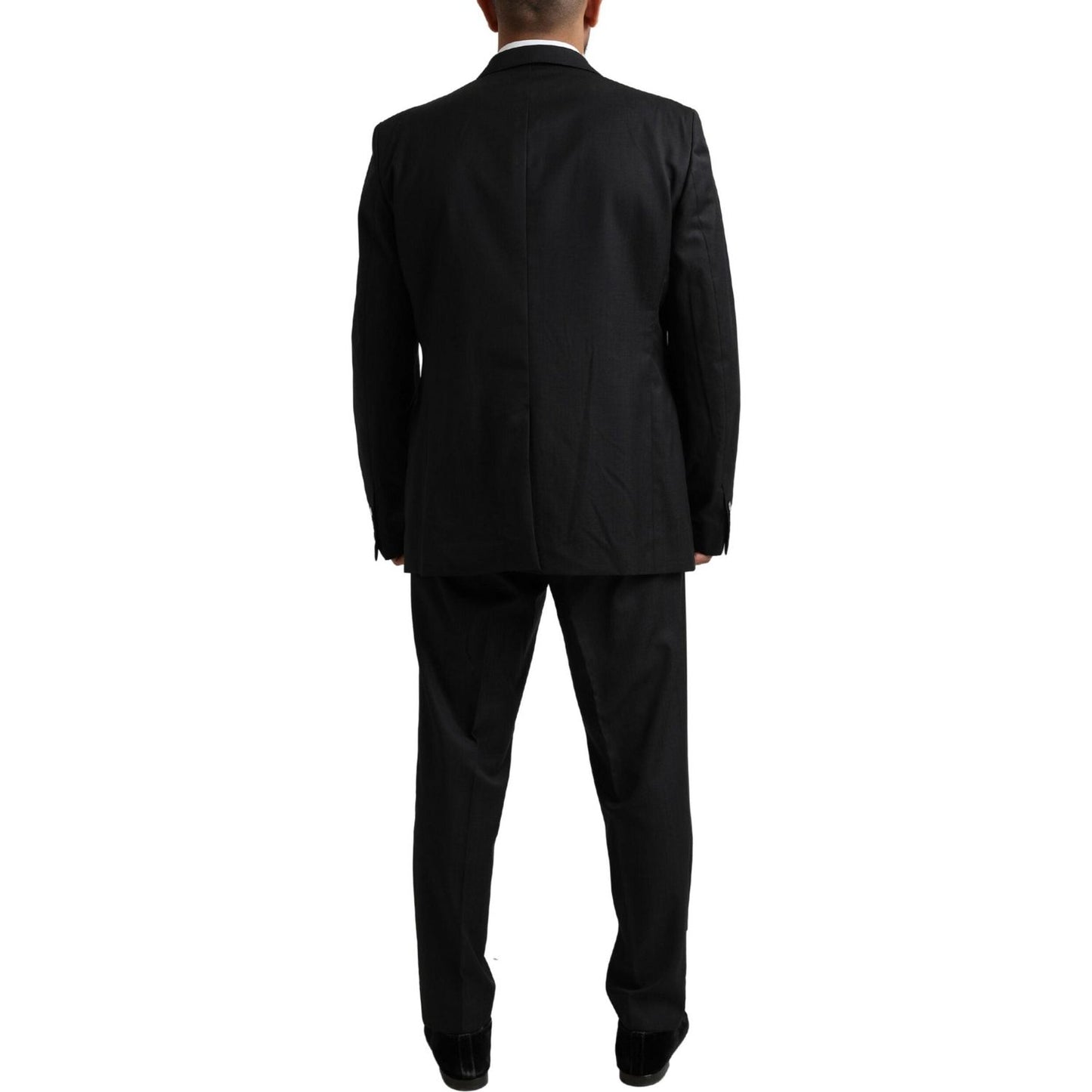 Dolce & Gabbana Black MARTINI Single Breasted 2 Piece Suit KOS2117-58