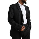 Dolce & Gabbana Black MARTINI Single Breasted 2 Piece Suit KOS2117-58