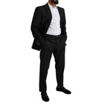 Dolce & Gabbana Black MARTINI Single Breasted 2 Piece Suit KOS2117-58