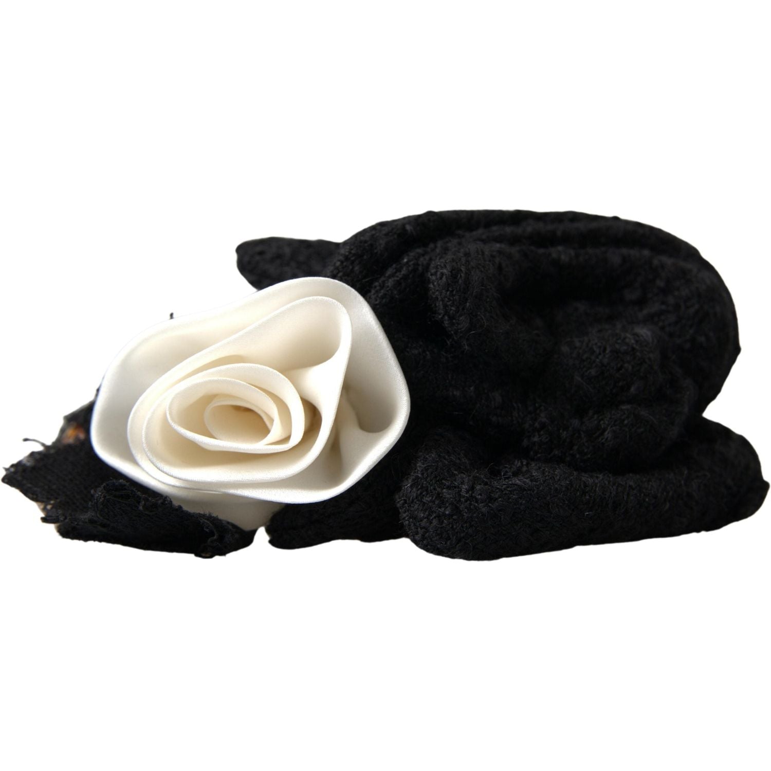 تاج حريري أنيق مزين بالكريستال من دولتشي آند غابانا