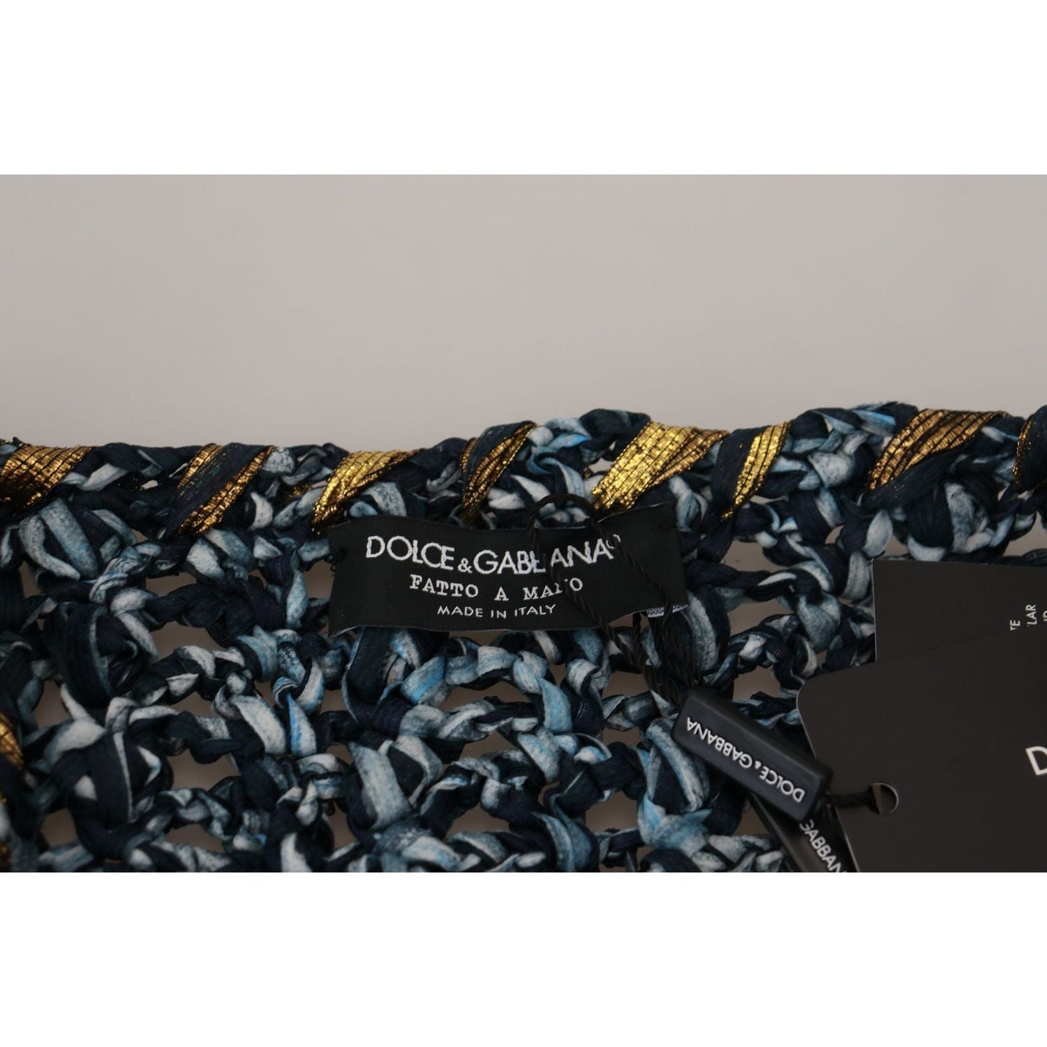 优雅蓝色 V 领开衫