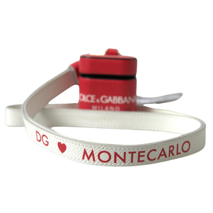 优雅红色皮革 Airpods 保护套