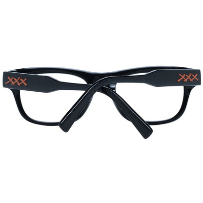 Ermenegildo Zegna Black Plastic Glasses (Frames)