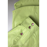 Dolce & Gabbana Green Cotton Collared Button Down Shirt TSH84181-41