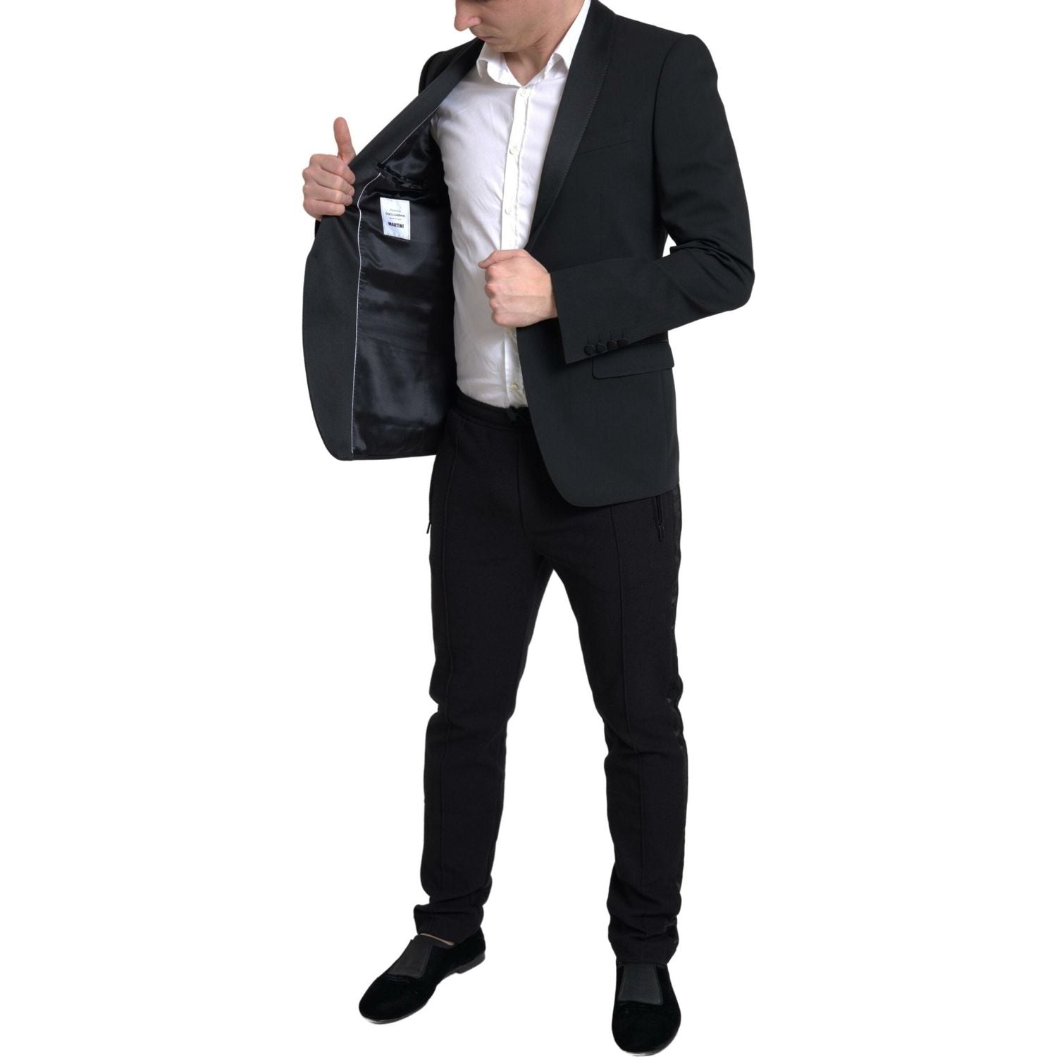 时尚修身纯羊毛西装外套