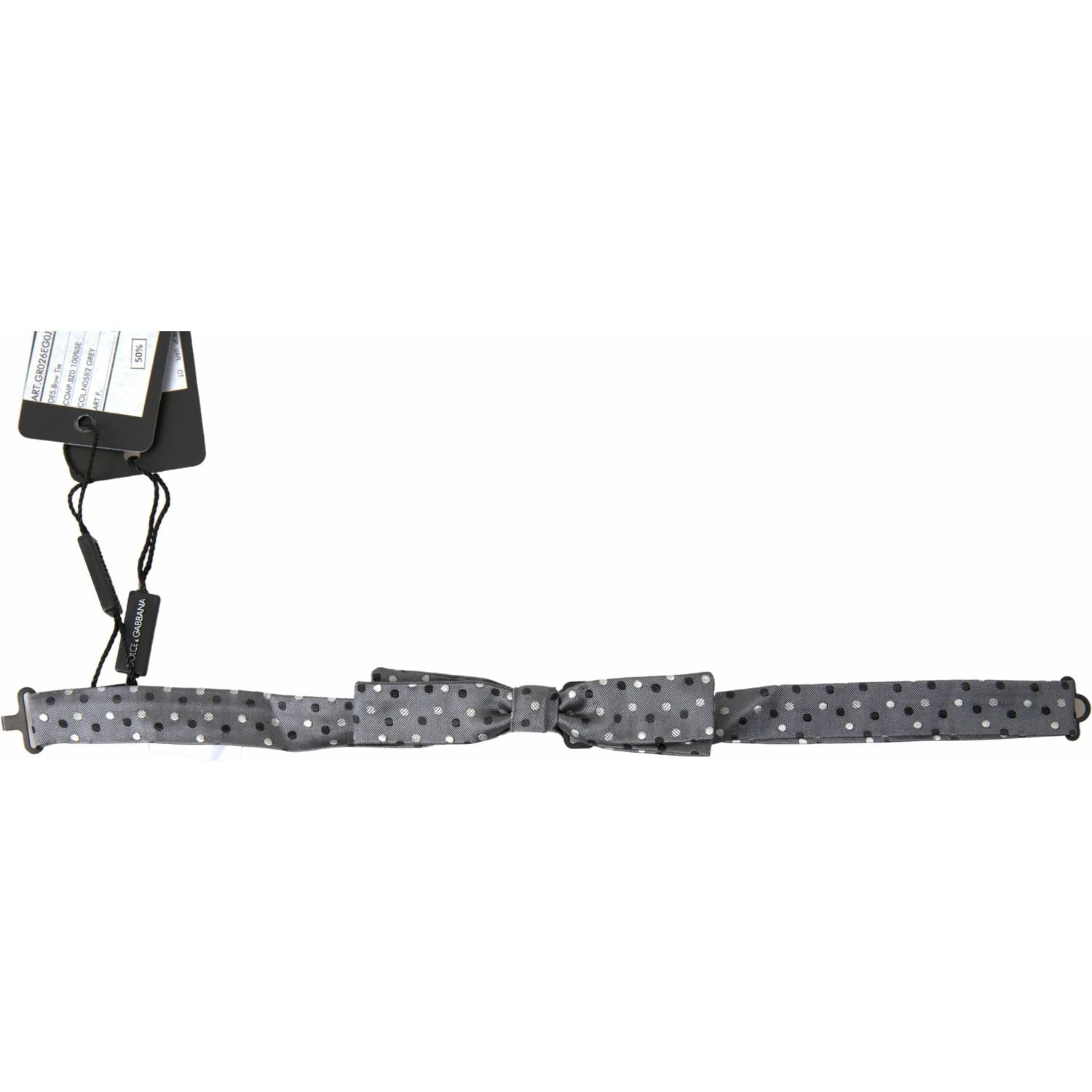 优雅丝绸灰色领结