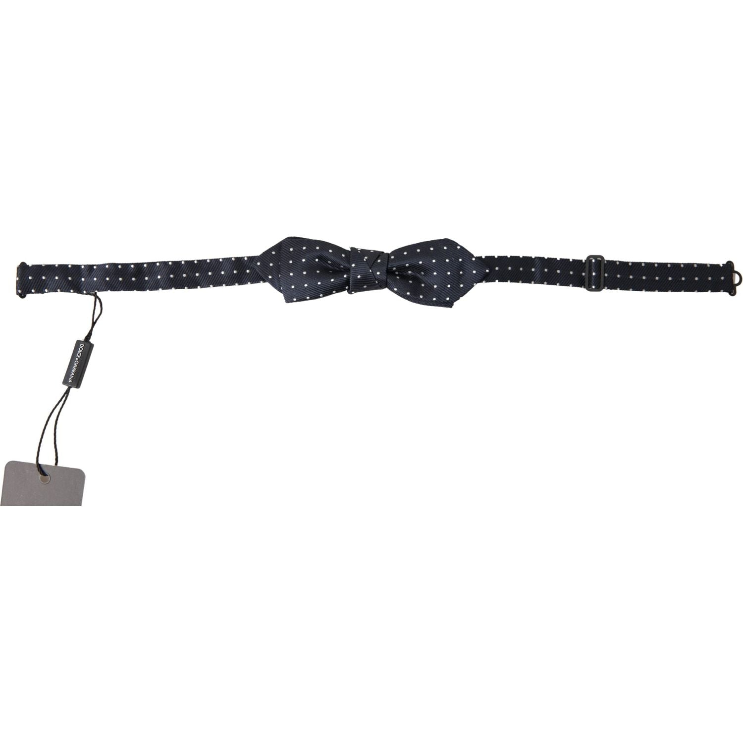 优雅蓝色丝绸领结