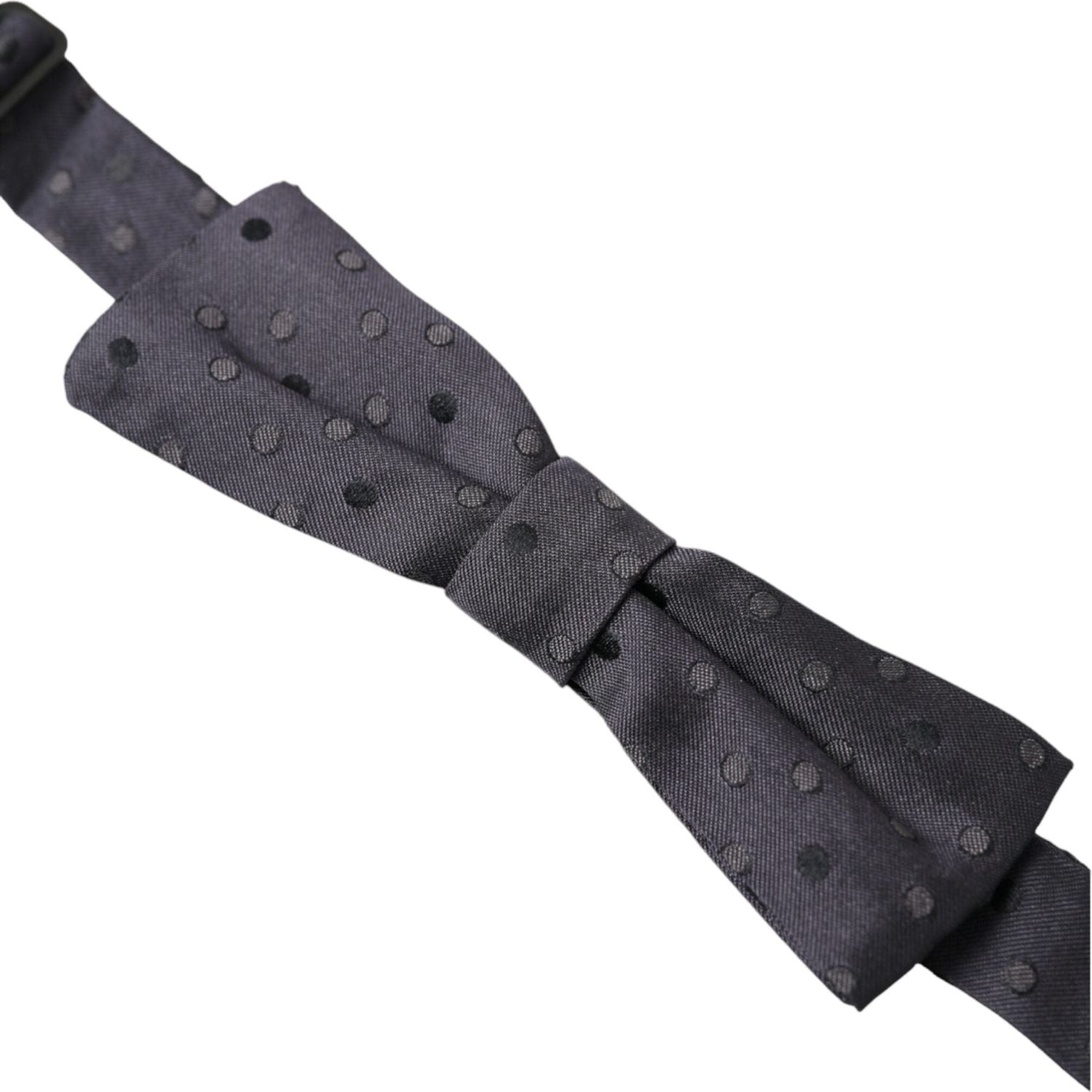 优雅丝绸圆点领结