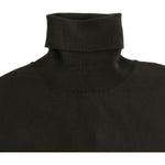 John Galliano Green wool turtleneck sweater