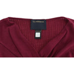 Cavalli Purple knitted wool sweater