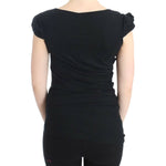Cavalli Black Cotton Top SIG11625-3