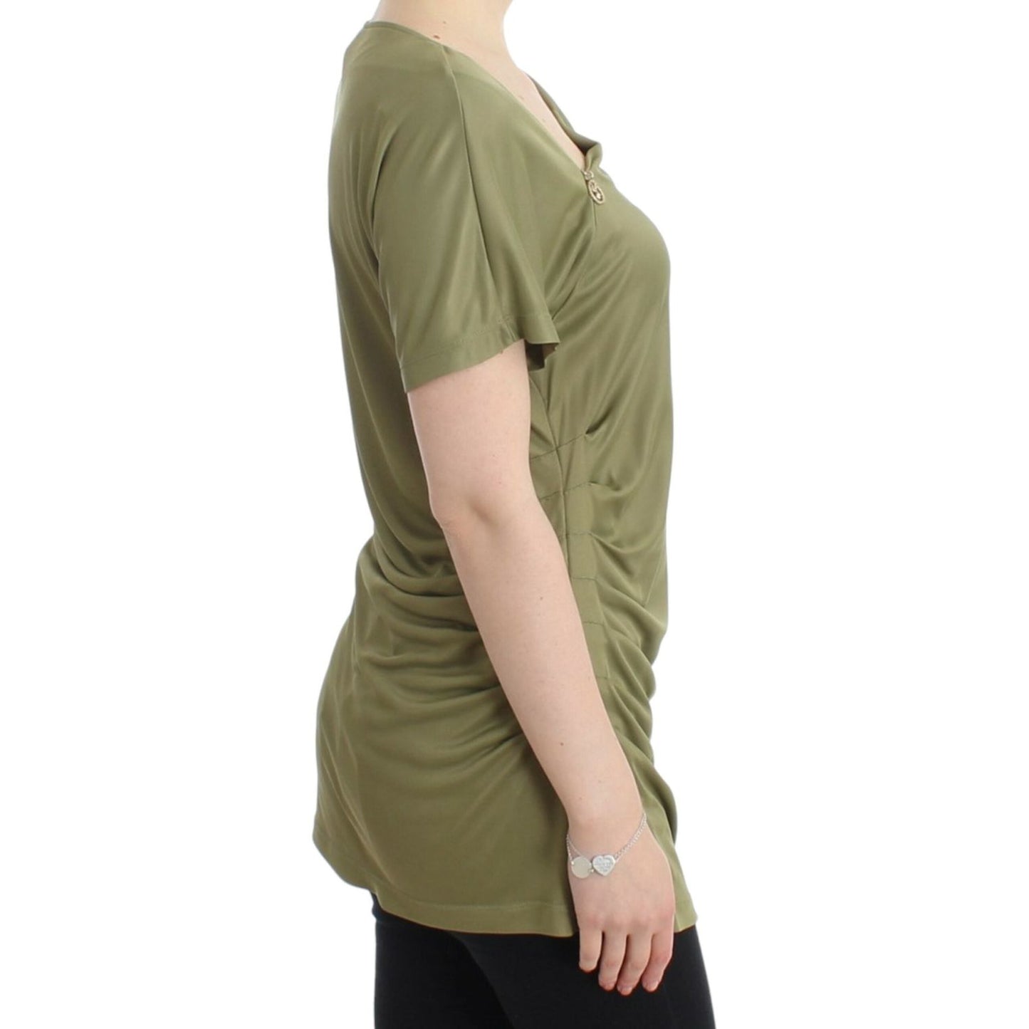 Cavalli Green blouse top