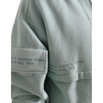 Dolce & Gabbana Mint Green Cotton Pockets Pullover Sweater TSH84734-50