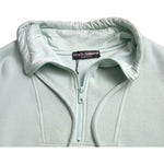 Dolce & Gabbana Mint Green Cotton Pockets Pullover Sweater TSH84734-50