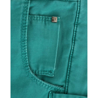 Costume National Green straight leg jeans