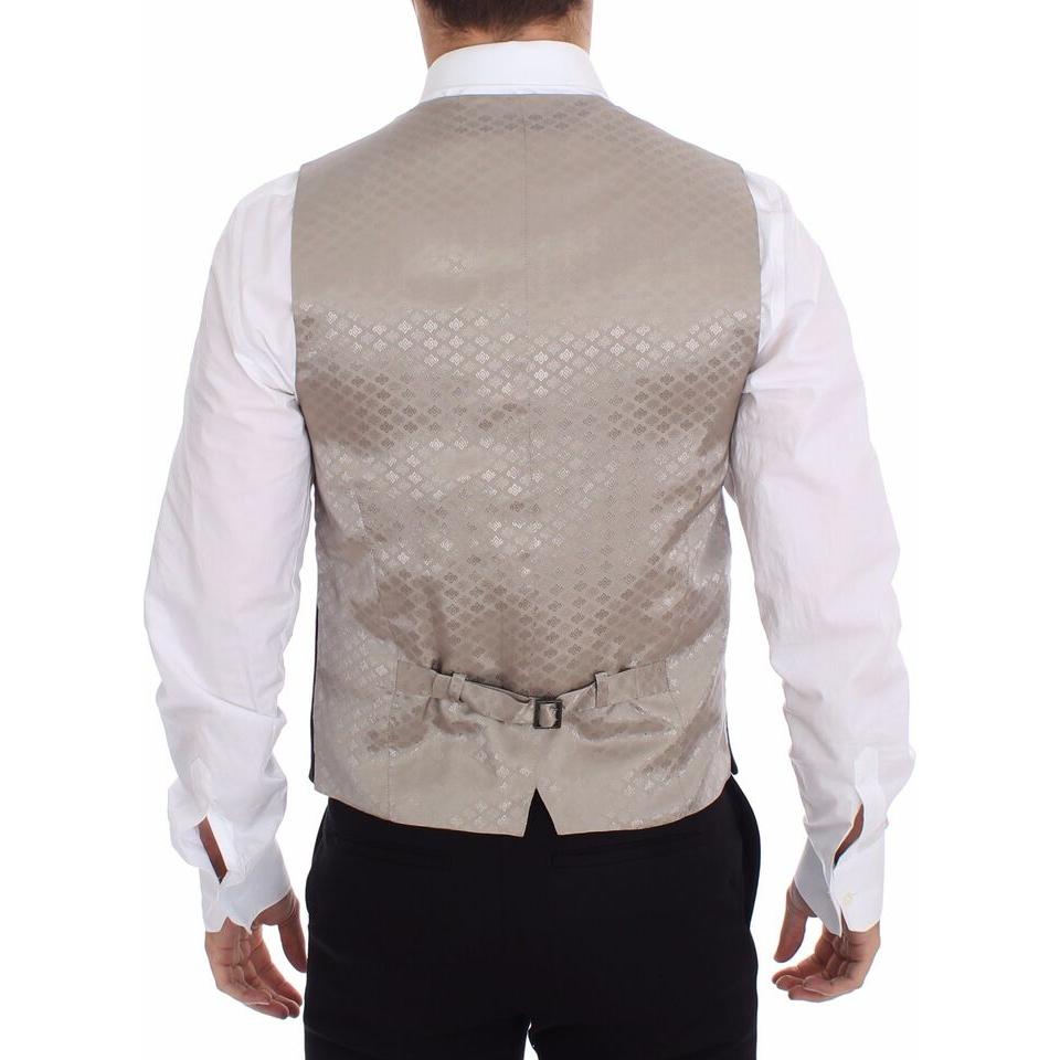 优雅黑色真丝连衣裙背心