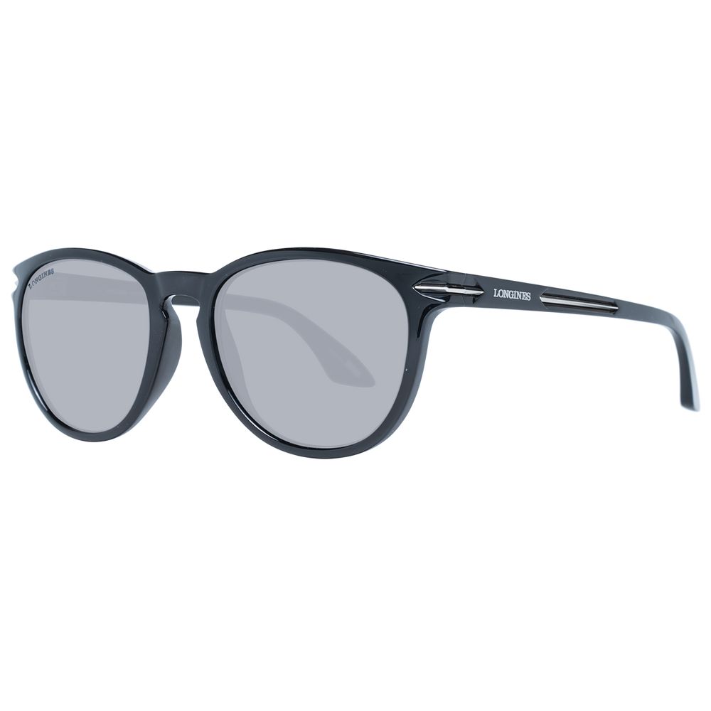 Longines Black Plastic Sunglasses