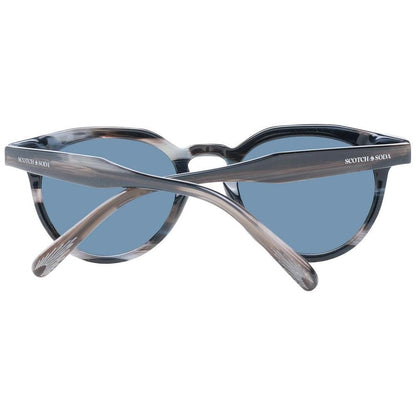 Scotch & Soda Black Men Sunglass