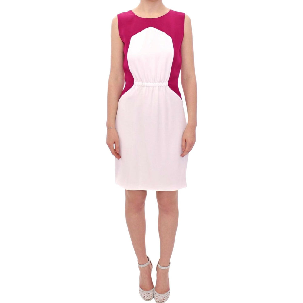 CO|TE White Lindsay shift dress MOM10041-1